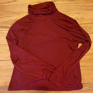 SHEIN Thin Turtle Neck Shirt